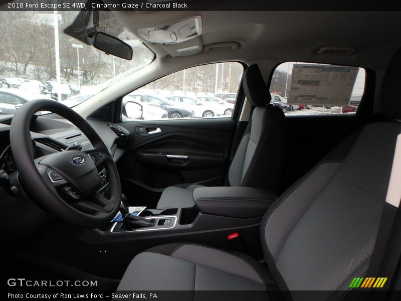 Cinnamon Glaze / Charcoal Black 2018 Ford Escape SE 4WD