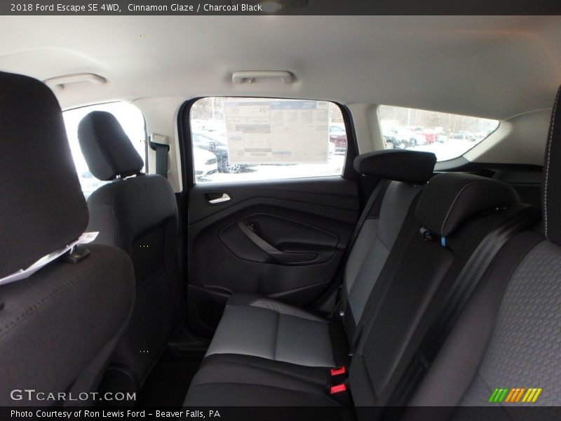 Cinnamon Glaze / Charcoal Black 2018 Ford Escape SE 4WD