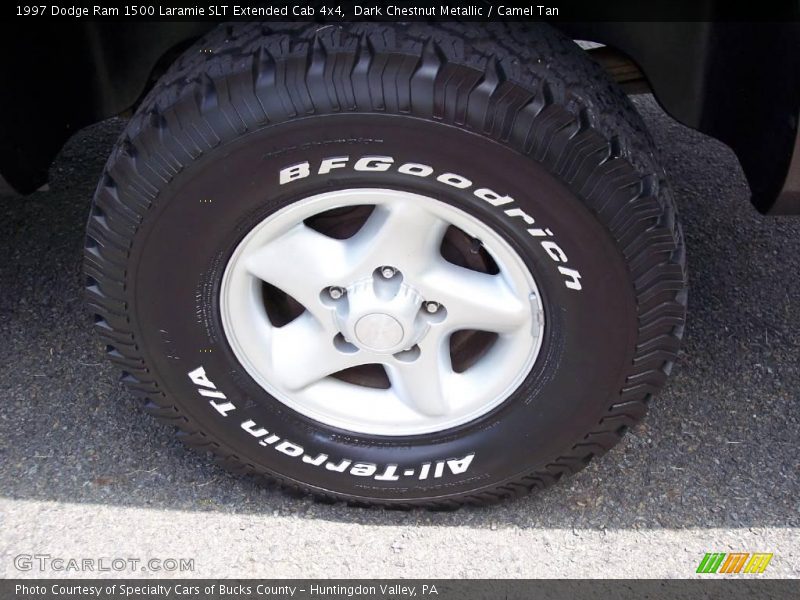 Dark Chestnut Metallic / Camel Tan 1997 Dodge Ram 1500 Laramie SLT Extended Cab 4x4