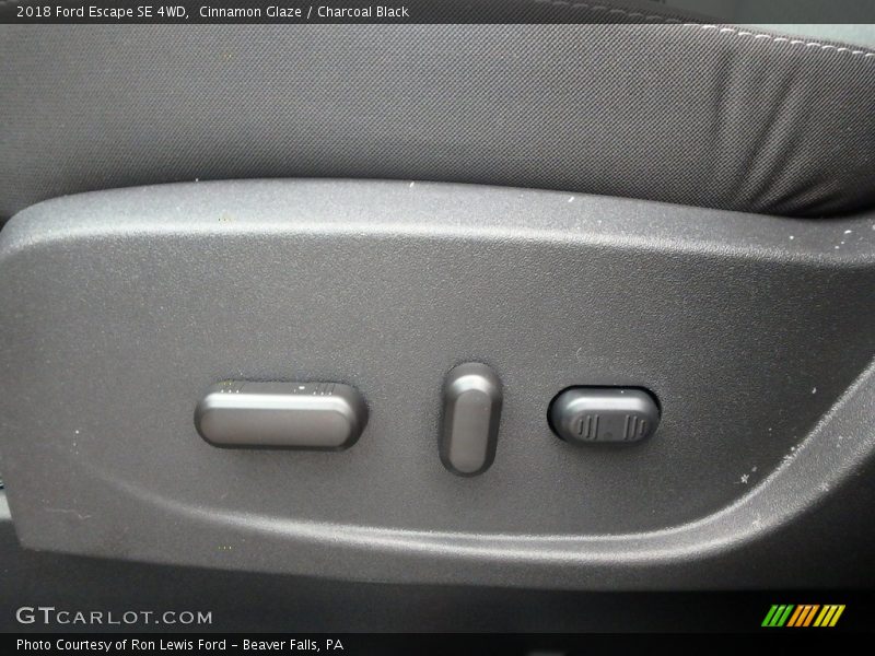 Cinnamon Glaze / Charcoal Black 2018 Ford Escape SE 4WD