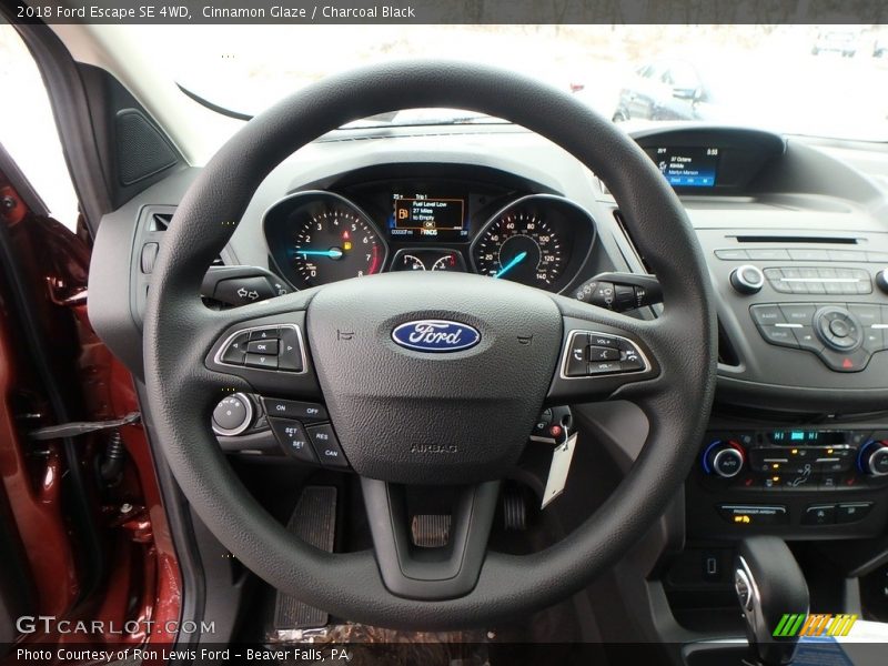 Cinnamon Glaze / Charcoal Black 2018 Ford Escape SE 4WD
