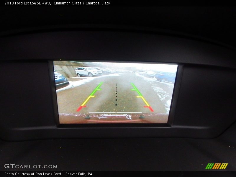 Cinnamon Glaze / Charcoal Black 2018 Ford Escape SE 4WD