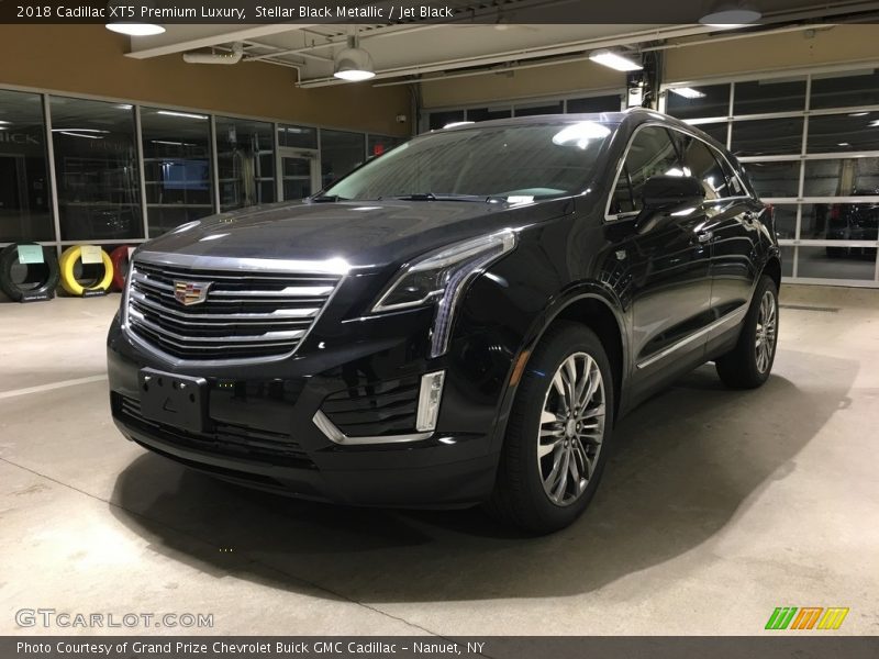 Stellar Black Metallic / Jet Black 2018 Cadillac XT5 Premium Luxury