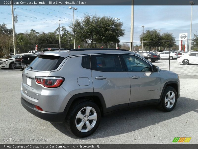 Billet Silver Metallic / Black 2018 Jeep Compass Latitude
