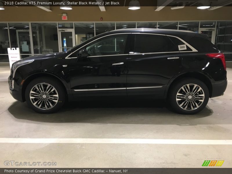 Stellar Black Metallic / Jet Black 2018 Cadillac XT5 Premium Luxury