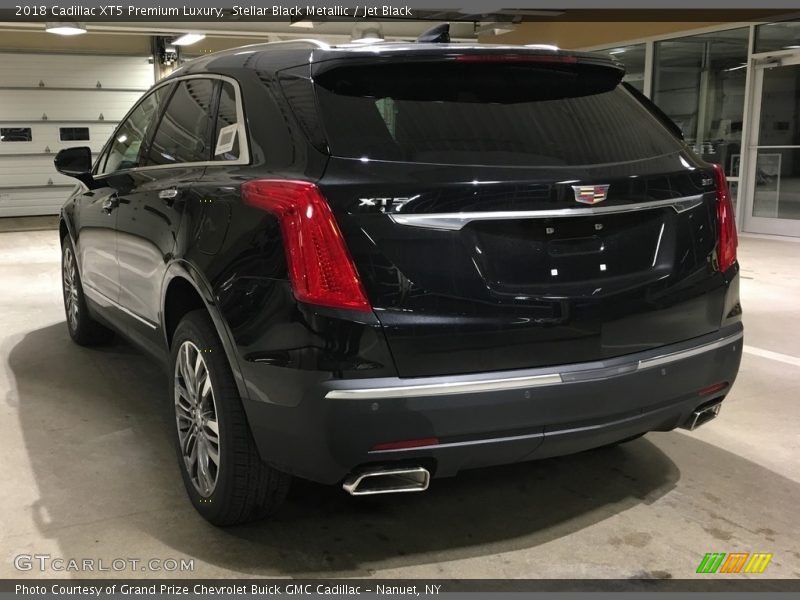 Stellar Black Metallic / Jet Black 2018 Cadillac XT5 Premium Luxury