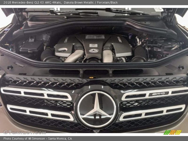 Dakota Brown Metallic / Porcelain/Black 2018 Mercedes-Benz GLS 63 AMG 4Matic