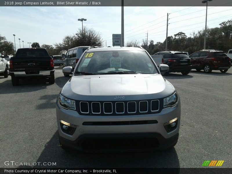 Billet Silver Metallic / Black 2018 Jeep Compass Latitude