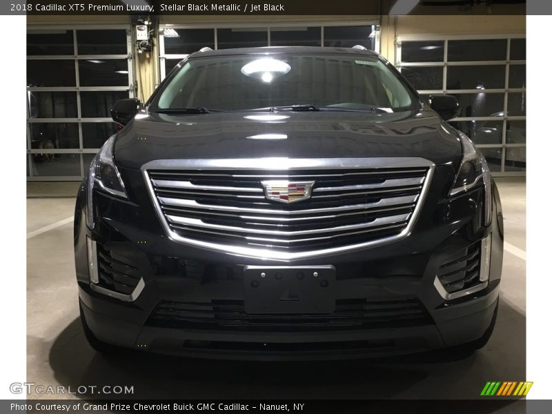 Stellar Black Metallic / Jet Black 2018 Cadillac XT5 Premium Luxury
