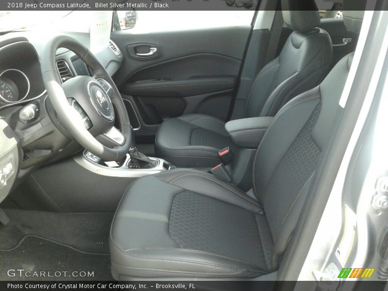 Billet Silver Metallic / Black 2018 Jeep Compass Latitude