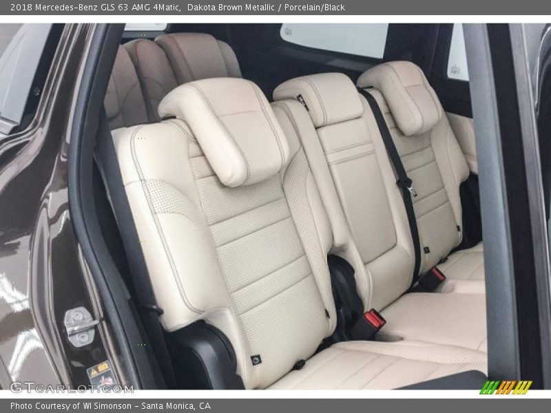 Dakota Brown Metallic / Porcelain/Black 2018 Mercedes-Benz GLS 63 AMG 4Matic