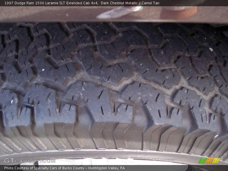 Dark Chestnut Metallic / Camel Tan 1997 Dodge Ram 1500 Laramie SLT Extended Cab 4x4
