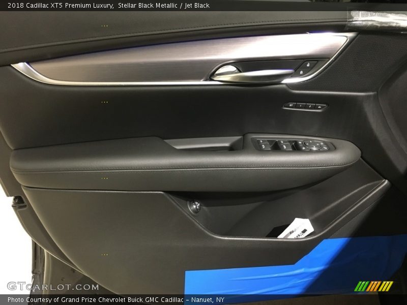 Stellar Black Metallic / Jet Black 2018 Cadillac XT5 Premium Luxury