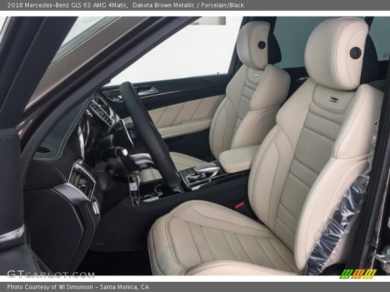 Dakota Brown Metallic / Porcelain/Black 2018 Mercedes-Benz GLS 63 AMG 4Matic