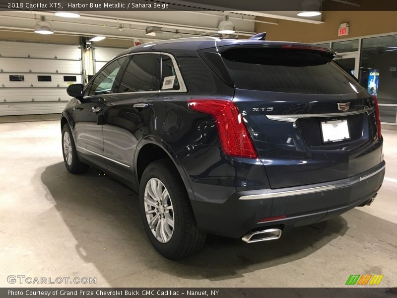 Harbor Blue Metallic / Sahara Beige 2018 Cadillac XT5