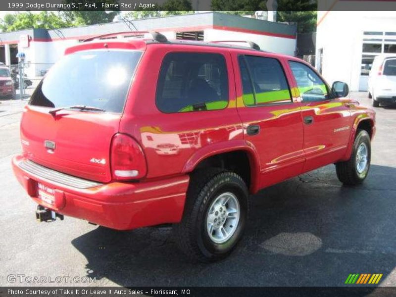 Flame Red / Agate 1999 Dodge Durango SLT 4x4