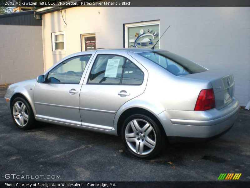 Reflex Silver Metallic / Black 2002 Volkswagen Jetta GLX  VR6 Sedan