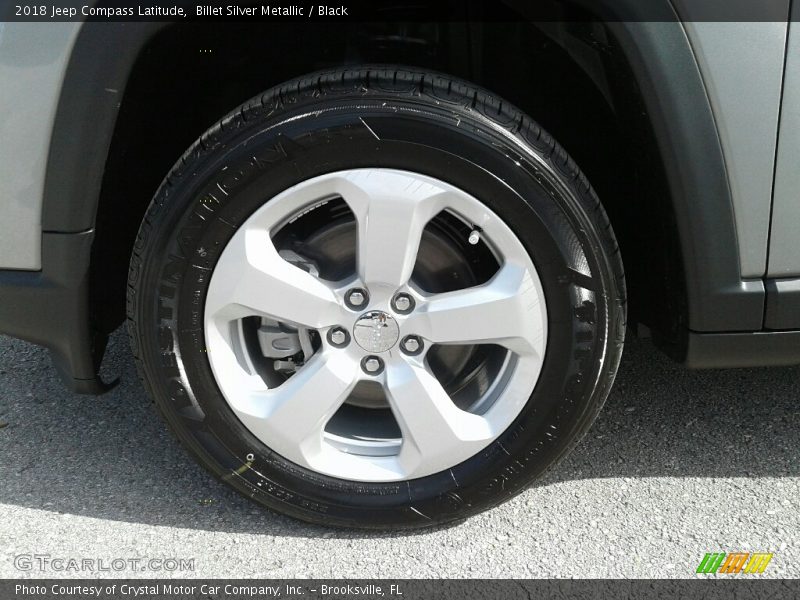 Billet Silver Metallic / Black 2018 Jeep Compass Latitude