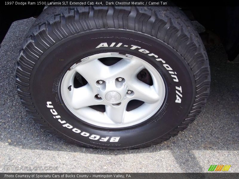 Dark Chestnut Metallic / Camel Tan 1997 Dodge Ram 1500 Laramie SLT Extended Cab 4x4