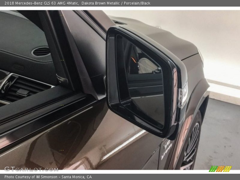 Dakota Brown Metallic / Porcelain/Black 2018 Mercedes-Benz GLS 63 AMG 4Matic