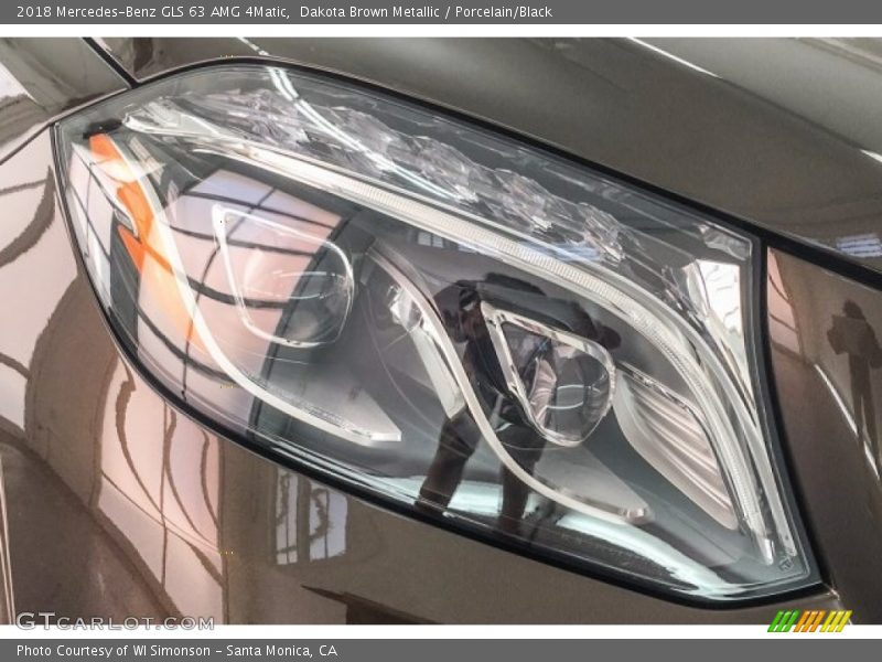Dakota Brown Metallic / Porcelain/Black 2018 Mercedes-Benz GLS 63 AMG 4Matic