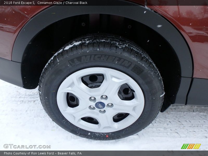 Cinnamon Glaze / Charcoal Black 2018 Ford Escape S