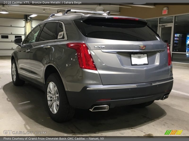 Bronze Dune Metallic / Sahara Beige 2018 Cadillac XT5