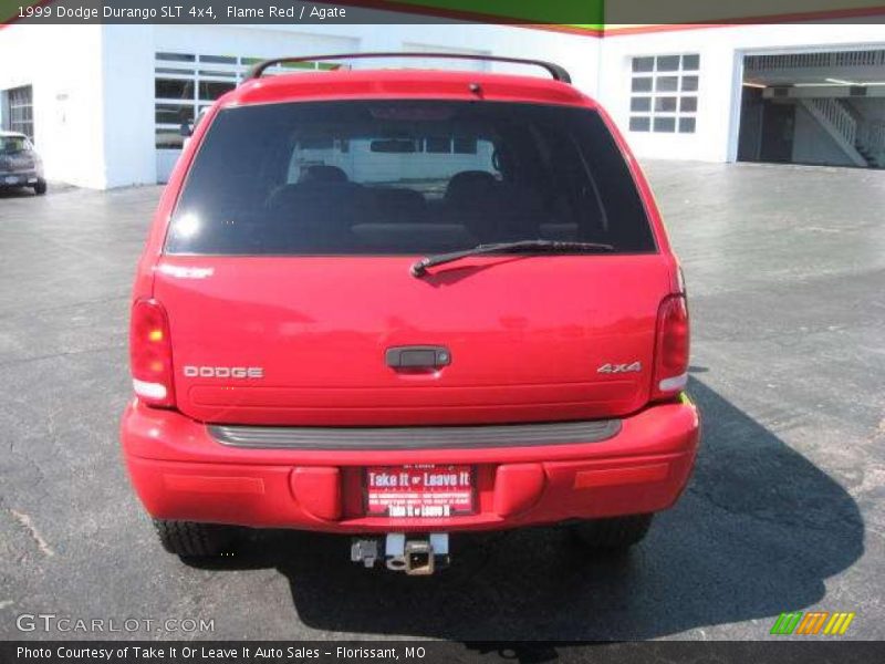 Flame Red / Agate 1999 Dodge Durango SLT 4x4