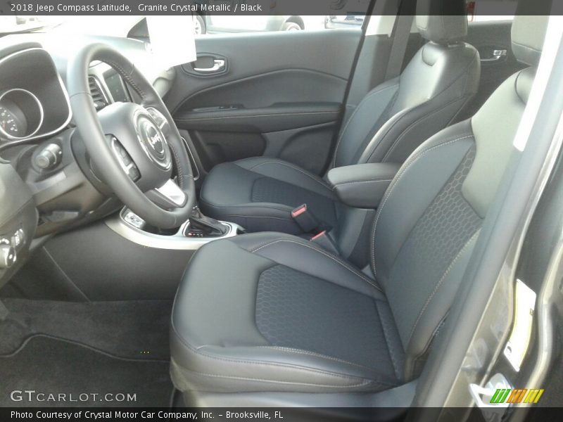 Granite Crystal Metallic / Black 2018 Jeep Compass Latitude