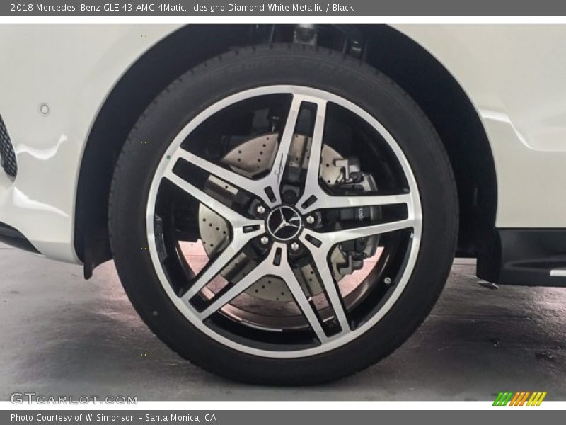 designo Diamond White Metallic / Black 2018 Mercedes-Benz GLE 43 AMG 4Matic