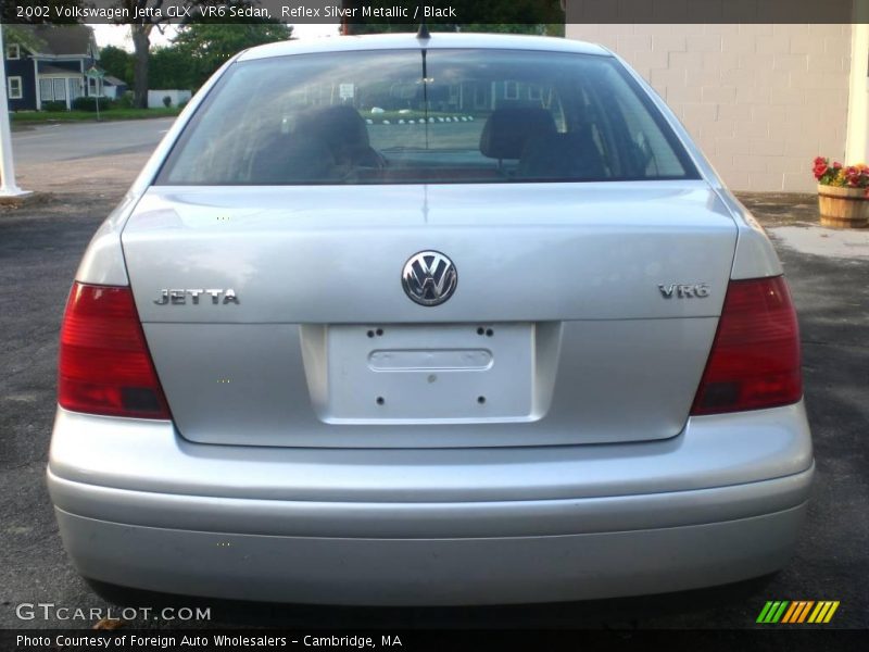 Reflex Silver Metallic / Black 2002 Volkswagen Jetta GLX  VR6 Sedan