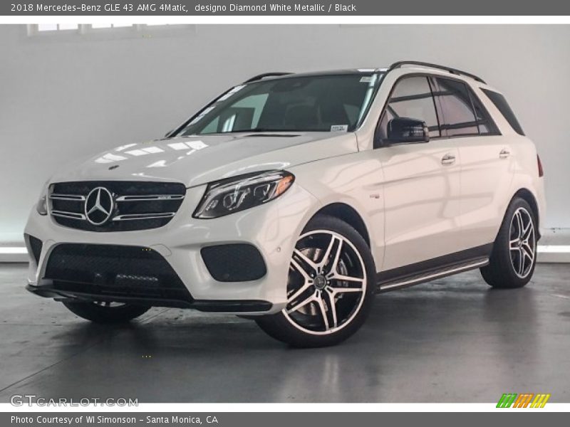 designo Diamond White Metallic / Black 2018 Mercedes-Benz GLE 43 AMG 4Matic