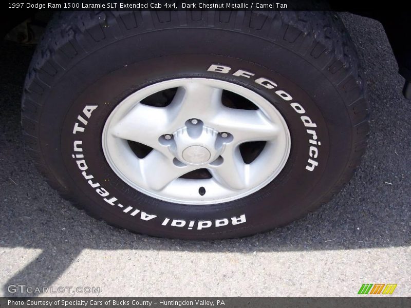 Dark Chestnut Metallic / Camel Tan 1997 Dodge Ram 1500 Laramie SLT Extended Cab 4x4