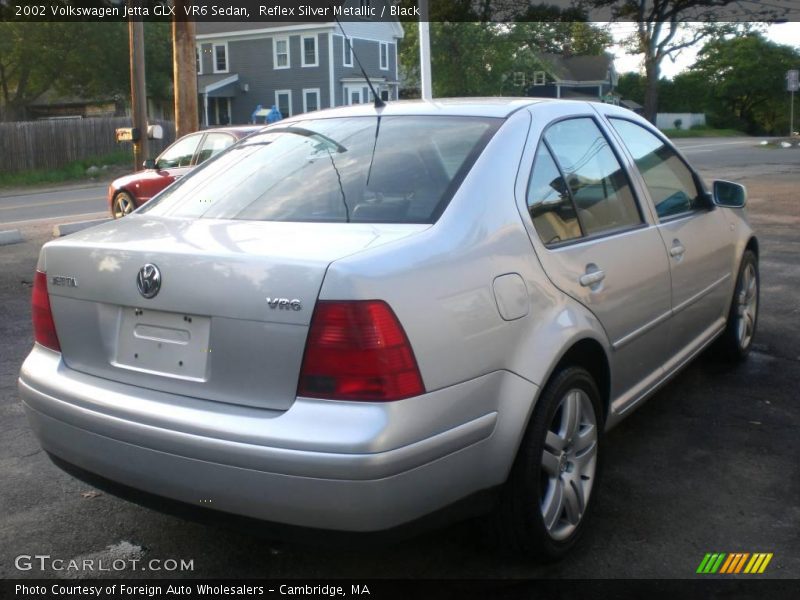 Reflex Silver Metallic / Black 2002 Volkswagen Jetta GLX  VR6 Sedan