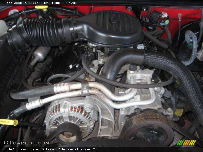 Flame Red / Agate 1999 Dodge Durango SLT 4x4