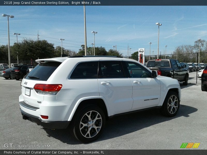 Bright White / Black 2018 Jeep Grand Cherokee Sterling Edition