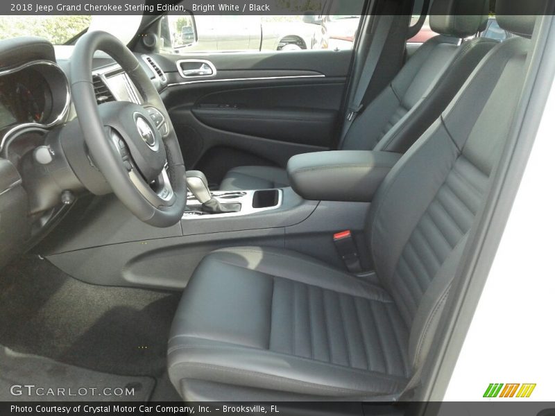 Bright White / Black 2018 Jeep Grand Cherokee Sterling Edition