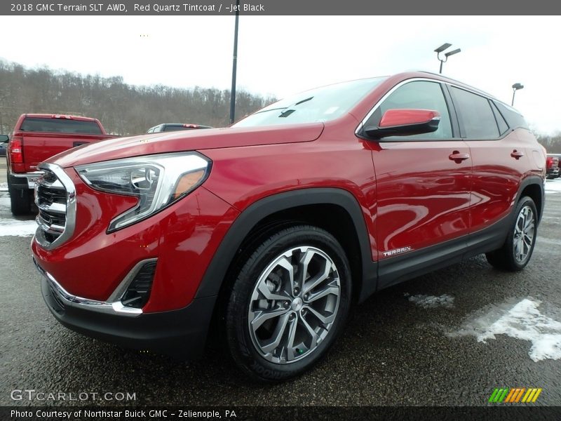 Red Quartz Tintcoat / ­Jet Black 2018 GMC Terrain SLT AWD