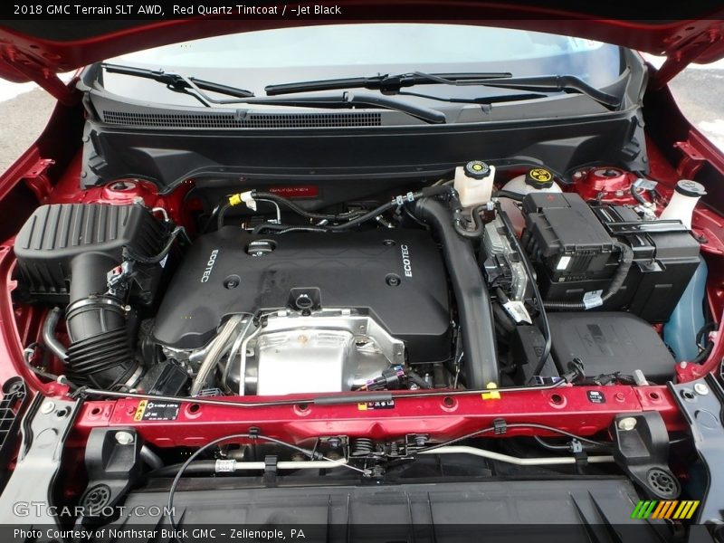 Red Quartz Tintcoat / ­Jet Black 2018 GMC Terrain SLT AWD
