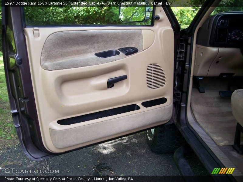 Dark Chestnut Metallic / Camel Tan 1997 Dodge Ram 1500 Laramie SLT Extended Cab 4x4