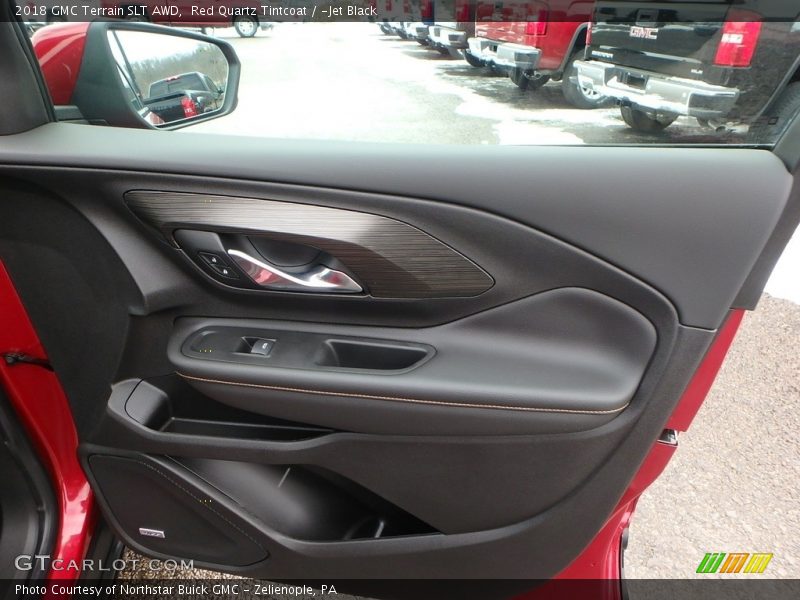 Red Quartz Tintcoat / ­Jet Black 2018 GMC Terrain SLT AWD