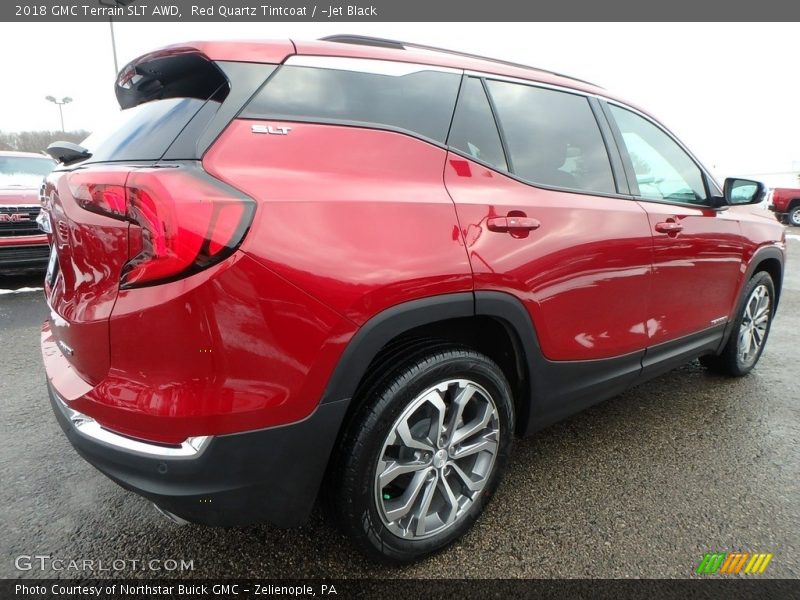 Red Quartz Tintcoat / ­Jet Black 2018 GMC Terrain SLT AWD