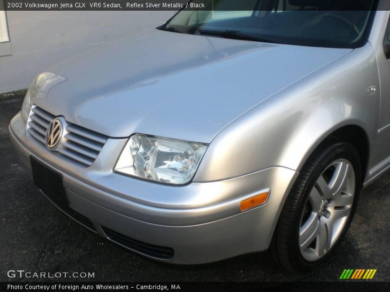 Reflex Silver Metallic / Black 2002 Volkswagen Jetta GLX  VR6 Sedan