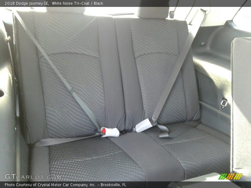White Noise Tri-Coat / Black 2018 Dodge Journey SE