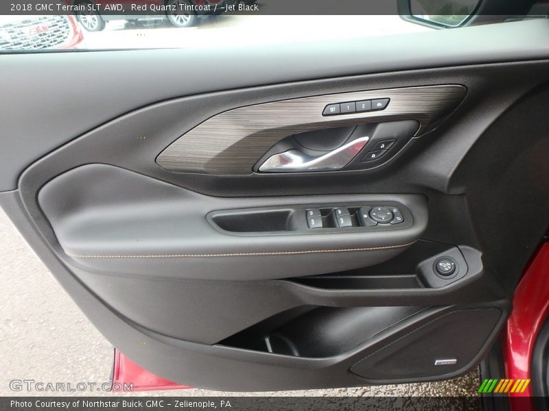 Red Quartz Tintcoat / ­Jet Black 2018 GMC Terrain SLT AWD