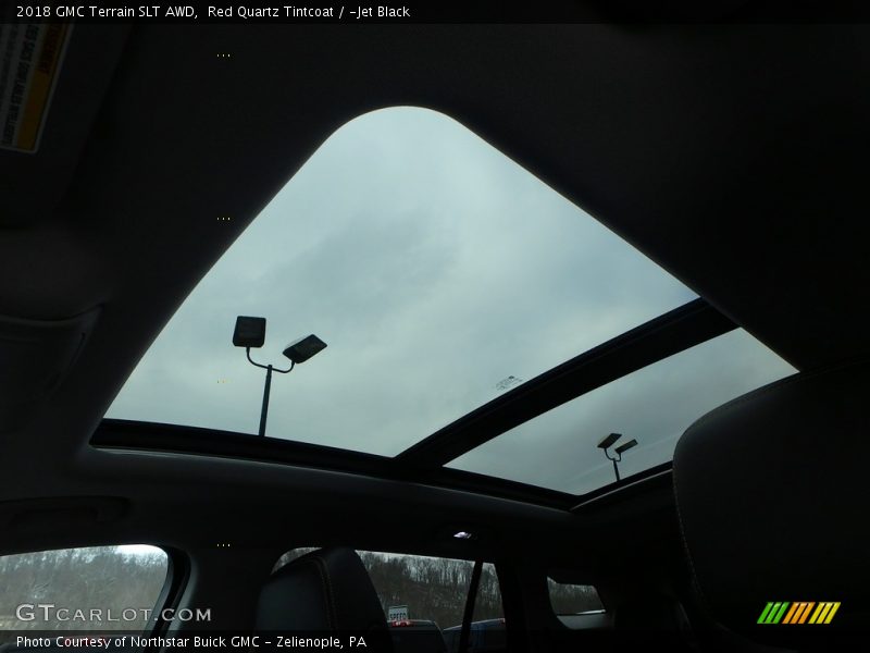 Red Quartz Tintcoat / ­Jet Black 2018 GMC Terrain SLT AWD