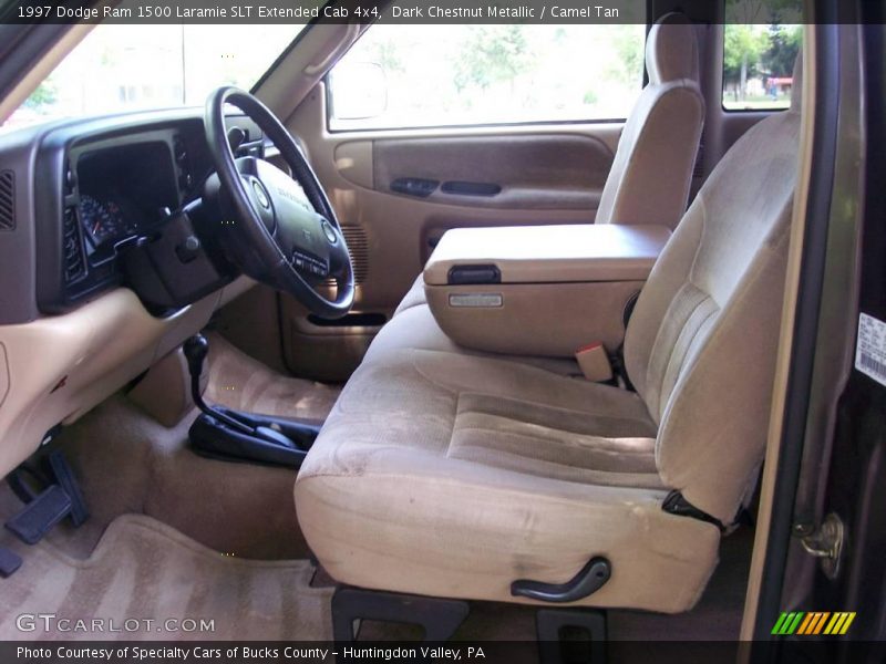 Dark Chestnut Metallic / Camel Tan 1997 Dodge Ram 1500 Laramie SLT Extended Cab 4x4