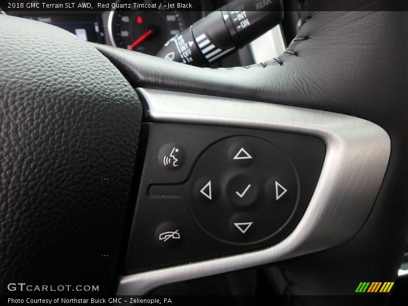 Red Quartz Tintcoat / ­Jet Black 2018 GMC Terrain SLT AWD