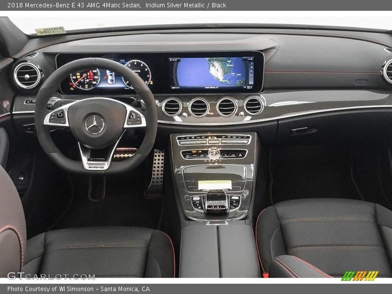 Iridium Silver Metallic / Black 2018 Mercedes-Benz E 43 AMG 4Matic Sedan