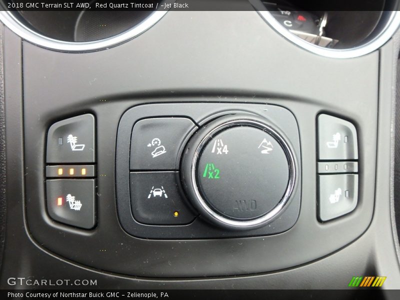 Red Quartz Tintcoat / ­Jet Black 2018 GMC Terrain SLT AWD